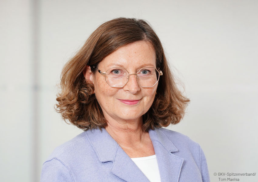 Porträt von Dr. Monika Kücking, Leiterin der Abteilung Gesundheit beim GKV-Spitzenverband